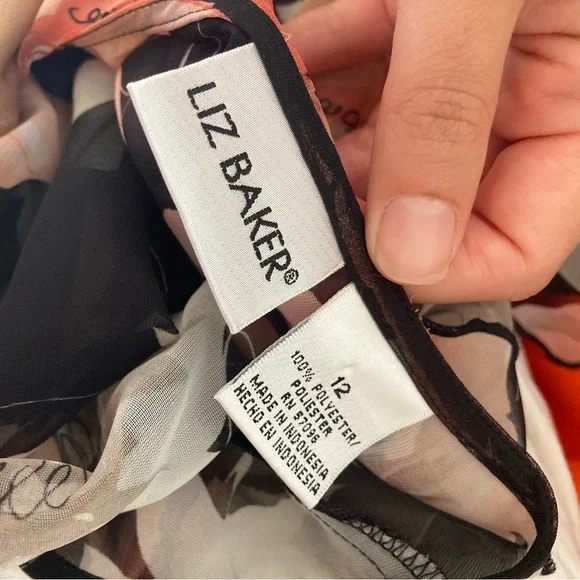 Vintage Liz Baker blouse - Picture 4 of 4